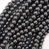 2.4mm Large Hole Natural Hematite Round Beads 15.5