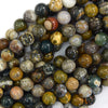 Natural Ocean Jasper Round Beads Gemstone 15