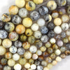 Natural Australian Opal Round Beads Gemstone 15.5