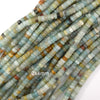 Natural Multicolor Amazonite Heishi Disc Beads Gemstone 15