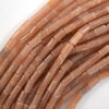 5-6x8-9mm Natural Gemstone Tube Cylinder Beads 15