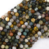 Natural Ocean Jasper Round Beads Gemstone 15