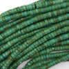 D Green Turquoise Heishi Disc Beads Gemstone 15.5