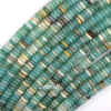 2x6mm Natural Assorted Gemstones Rondelle Button Beads 15