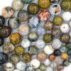 Natural Ocean Jasper Round Beads Gemstone 15