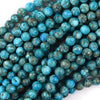 Natural Blue South African Turquoise Round Beads 15