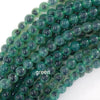 8mm Pink Blue Green Olive Candy Agate Round Beads 15