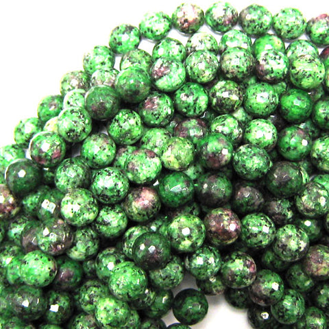 2mm jade round beads 15" strand seed olive