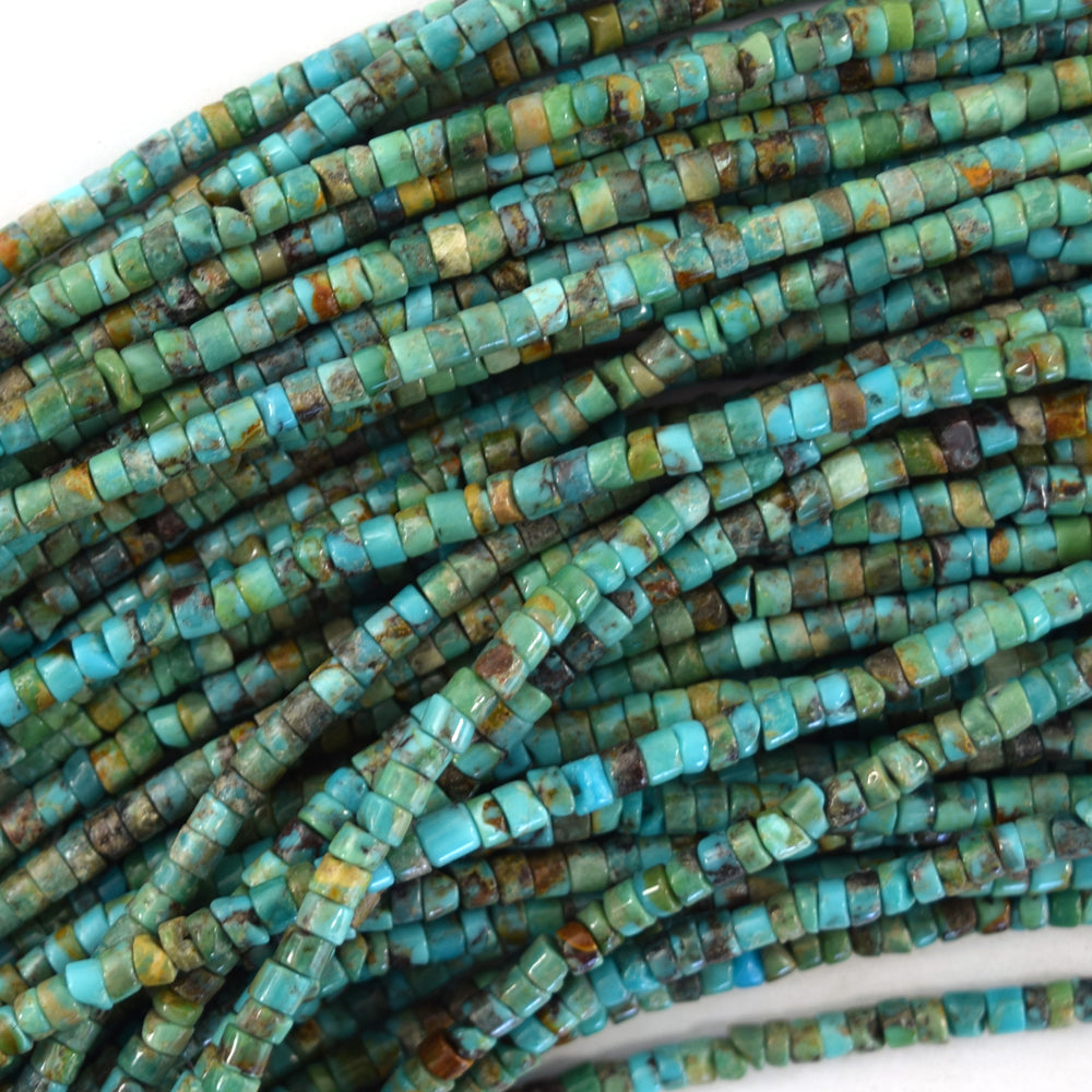 Turquoise Heishi Beads-5-6mm