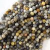 Natural Dendritic Moss Opal Round Beads 15.5